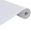 Miniatyrbild 3 av 8: vidaXL Fönsterfilm frostad randig design 0,9x20 m PVC Vit