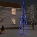 Miniatyrbild 1 av 10: vidaXL Julgranskon blå 3000 LEDs 230x800 cm Blå
