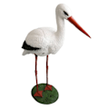 Miniatyrbild 1 av 2: Ubbink Djurfigur stork 1382501 Vit