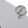 Miniatyrbild 7 av 10: vidaXL Toalettsitsar med lock 2 st MDF vintage trä multifärg