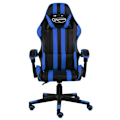 Miniatyrbild 2 av 6: vidaXL Gamingstol svart och blå konstläder Blå