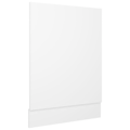 Miniatyrbild 2 av 6: vidaXL Front för diskmaskin “Lyon” vit 45x3x67 cm konstruerat trä Vit
