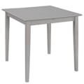 Miniatyrbild 3 av 6: vidaXL Utdragbart matbord (80-120)x80x74 cm grå MDF grå