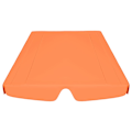 Miniatyrbild 4 av 7: vidaXL Reservtak för hammock orange 150/130x105/70 cm Orange