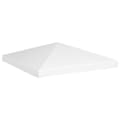 vidaXL Paviljongtak 270 g/m² 3x3 m vit Vit