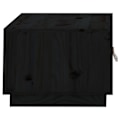 Miniatyrbild 8 av 10: vidaXL Soffbord svart 80x50x35 cm massiv furu Svart