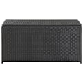 Miniatyrbild 1 av 7: vidaXL Dynbox konstrotting 100x50x50 cm svart Svart