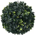 vidaXL Konstgjorda buxbombollar 4 st 12 cm Grön