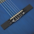 Miniatyrbild 7 av 7: vidaXL Klassisk gitarr för nybörjare blå 4/4 39" amerikansk lind Blå