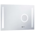 Miniatyrbild 4 av 8: vidaXL Badrumsspegel LED med touch-sensor 100x60 cm Silver