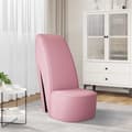 vidaXL Stol klacksko rosa konstläder Rosa