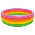 Miniatyrbild 2 av 3: INTEX Uppblåsbar pool Sunset 4 ringar 168x46 cm Flerfärgsdesign