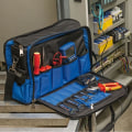 Miniatyrbild 2 av 3: Draper Tools Datorverktygsväska Expert Technicians blå och svart 89209 Svart
