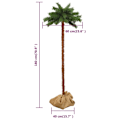 Miniatyrbild 7 av 7: vidaXL Konstpalm med LEDs 180 cm Grön