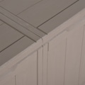 Miniatyrbild 5 av 9: vidaXL Dynbox 270 liter brun PP-rotting Brun