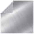 vidaXL Poolskydd silver 549x274 cm PE Silver
