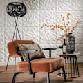 Miniatyrbild 6 av 10: WallArt 3D Väggpaneler 24 st GA-WA27 puck Vit