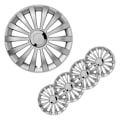 Miniatyrbild 2 av 7: ProPlus Navkapslar Meridian silver 15" 4 st Silver