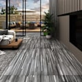 Miniatyrbild 1 av 7: vidaXL Självhäftande PVC-golvbrädor 2,51 m² 2 mm grårandig grå