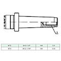 Miniatyrbild 10 av 10: vidaXL Borrverktygssats 15 delar 50 mm borrchuck MT3-F1-12