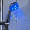 Miniatyrbild 5 av 5: HI Duschhuvud med LED 8 cm Silver