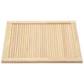 Miniatyrbild 4 av 7: vidaXL Skåpluckor lamelldesign 4 st 69x59,4 cm massiv furu Brun
