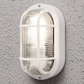 Miniatyrbild 3 av 3: KONSTSMIDE Vägglampa Elmas matt vit plast Vit