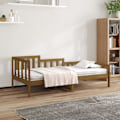 Miniatyrbild 1 av 10: vidaXL Dagbädd honungsbrun 80x200 cm massiv furu Brun