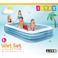 Miniatyrbild 3 av 3: INTEX Familjepool Swim Center Family Pool 305x183x56 cm Blå