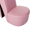 Miniatyrbild 6 av 7: vidaXL Stol klacksko rosa konstläder Rosa