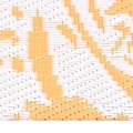 Miniatyrbild 2 av 6: vidaXL Utomhusmatta ARAKIL Gul 140x200 cm PP Gul