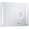 Miniatyrbild 4 av 8: vidaXL Badrumsspegel LED med touch-sensor 80x60 cm Silver