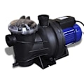 Miniatyrbild 1 av 5: vidaXL Poolpump elektrisk 1200 W blå Lila