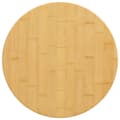vidaXL Bordsskiva Ø40x1,5 cm bambu Brun