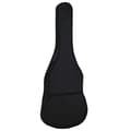 vidaXL Gitarrfodral för 4/4 klassisk gitarr svart 100x37 cm tyg Svart