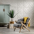 Miniatyrbild 5 av 10: WallArt 3D Väggpaneler 24 st GA-WA27 puck Vit