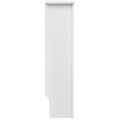 Miniatyrbild 4 av 5: vidaXL Elementskydd vit MDF 172 cm Vit