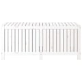 Miniatyrbild 6 av 10: vidaXL Dynbox vit 147x68x64 cm massiv furu Vit