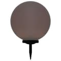 vidaXL Sollampa LED sfärisk 50 cm RGB Vit