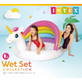 Miniatyrbild 4 av 4: INTEX Babypool enhörning 127x102x69 cm Flerfärgsdesign