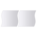 Miniatyrbild 3 av 10: vidaXL Spegelplattor 16 st multiform spegelglas Silver