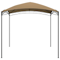 Miniatyrbild 3 av 5: vidaXL Paviljong 3x3x2,65 m taupe 180 g/m² Taupe