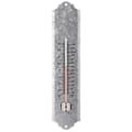 Miniatyrbild 1 av 2: Esschert Design Väggtermometer skrotzink 30 cm OZ10 grå