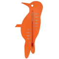 Miniatyrbild 3 av 3: Nature Väggtermometer utomhusbruk fink orange Orange