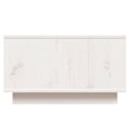 Miniatyrbild 5 av 9: vidaXL Soffbord vit 55x56x32 cm massiv furu Vit