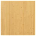 vidaXL Bordsskiva 70x70x1,5 cm bambu Brun