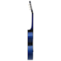 Miniatyrbild 7 av 10: vidaXL Gitarr för nybörjare 8 delar klassisk blå 3/4 36" Blå