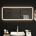 Miniatyrbild 5 av 5: vidaXL Badrumsspegel LED 100x40 cm Transparent