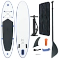 Miniatyrbild 1 av 8: vidaXL SUP surfingbräda uppblåsbar blå och vit Blå