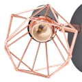 Miniatyrbild 7 av 10: vidaXL Vägglampor 2 st med LED-filamentlampor 8 W multifärg